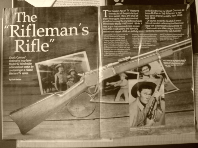 「ライフルマン」の撮影で実際に使用されたM92ライフルの紹介！